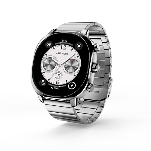 SMART WATCH AMOLED AIX PLATA HIFUTURE