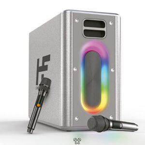 KARAOKE LED 100W MUSIC BOX PLATA HIFUTU
