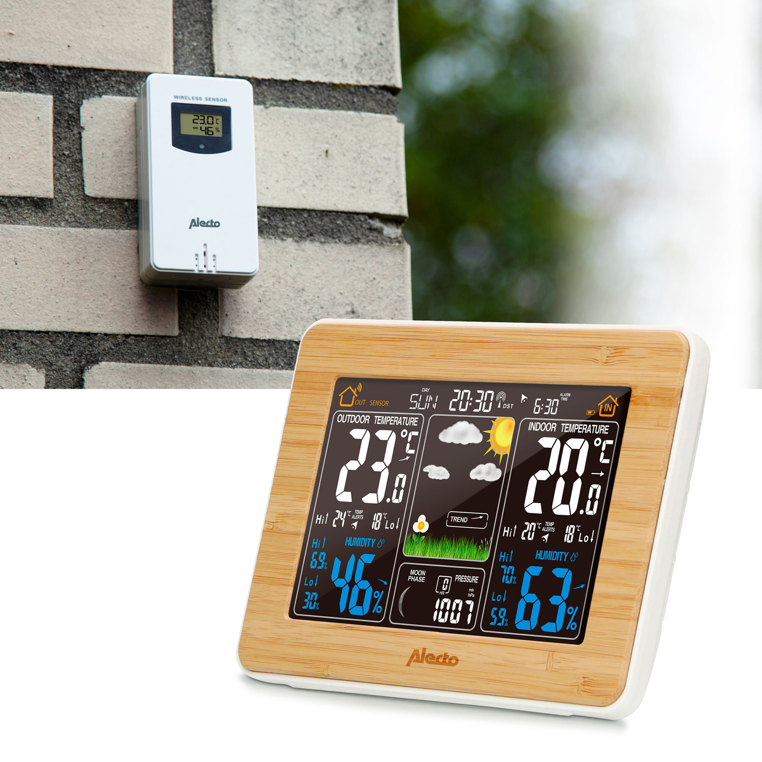 UNIDAD EXTERIOR WIRELESS SENSOR ALECTO - Imagen 2
