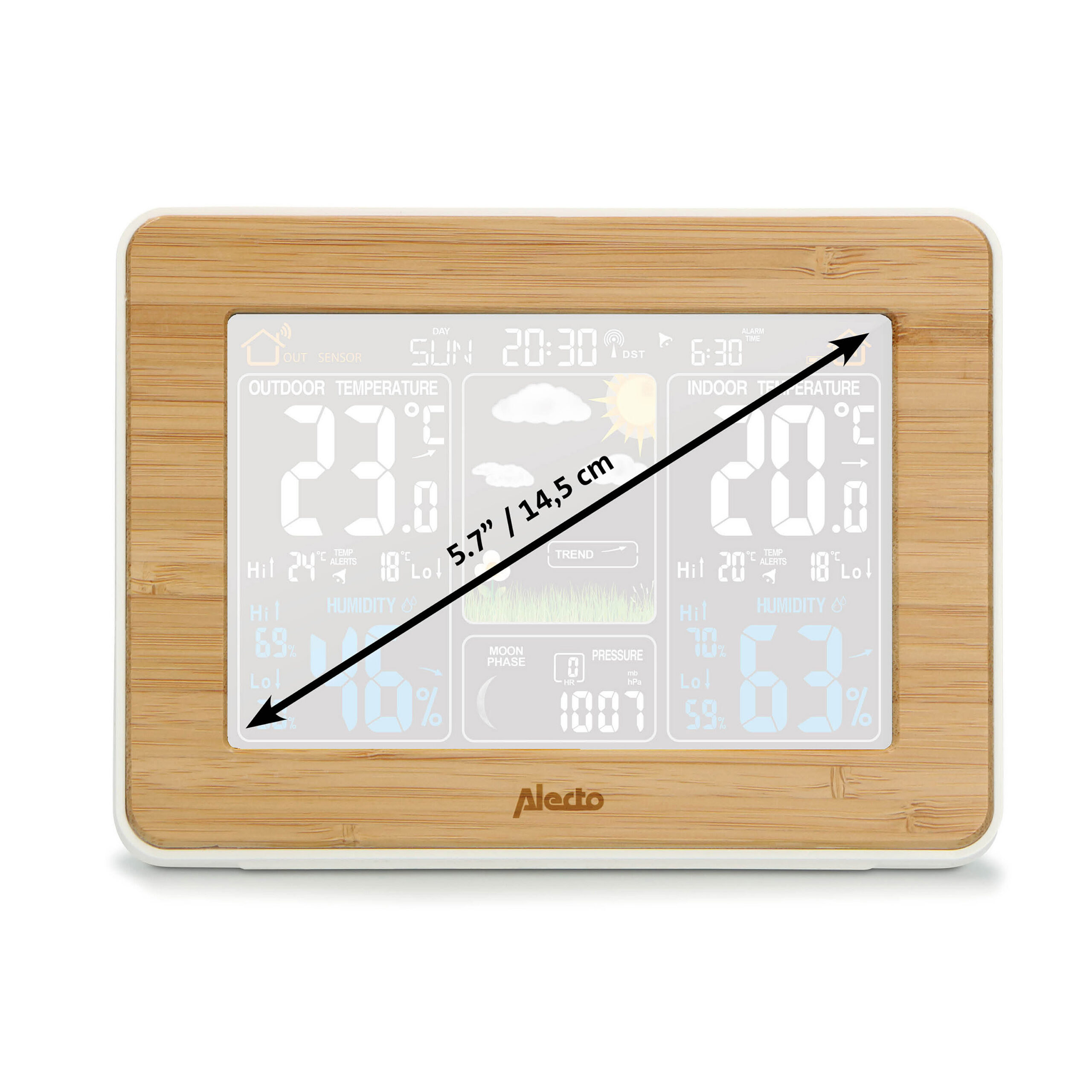 UNIDAD EXTERIOR WIRELESS SENSOR ALECTO - Imagen 4