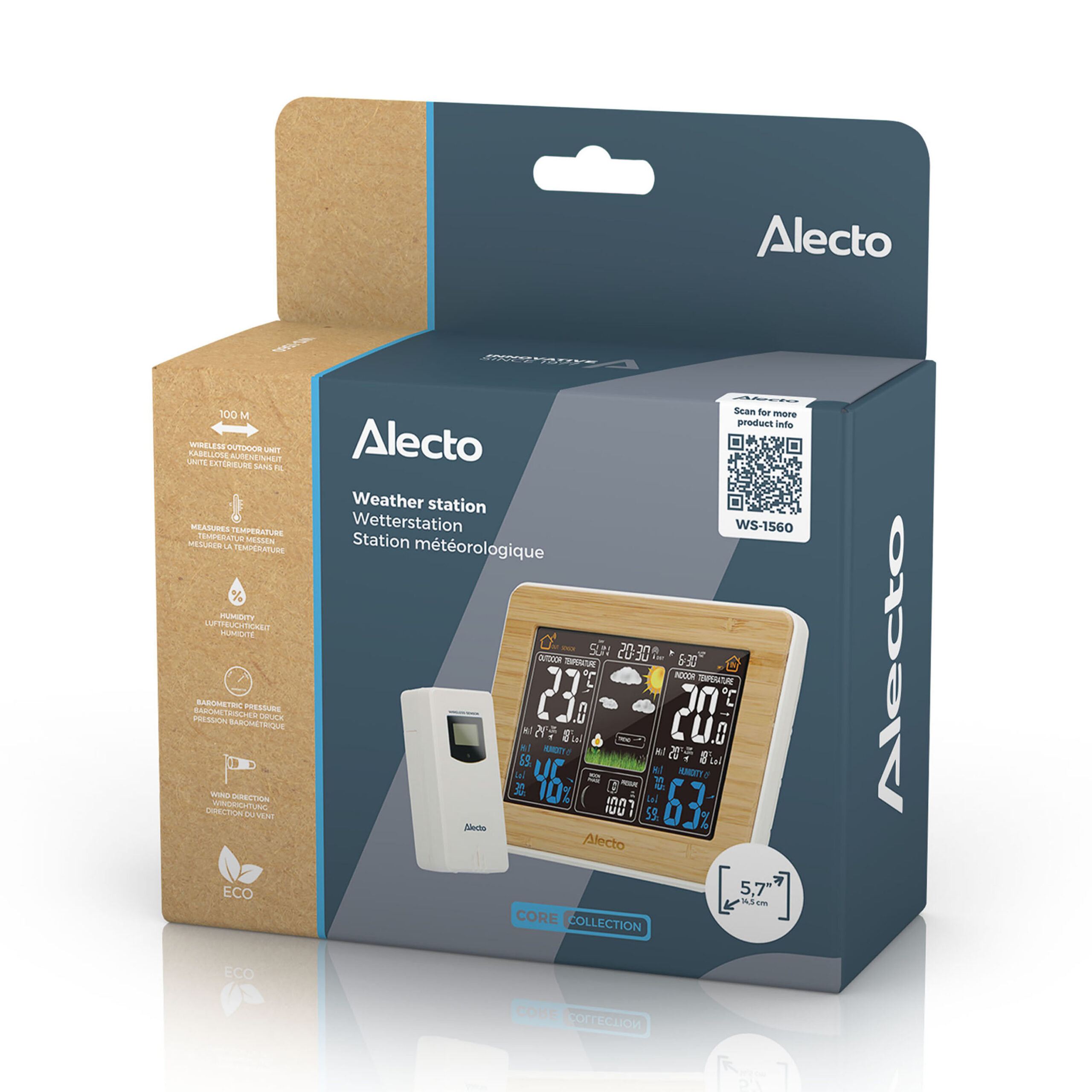 UNIDAD EXTERIOR WIRELESS SENSOR ALECTO - Imagen 11